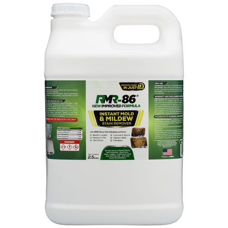 Rmr Brands RMR-86 INSTANT MOLD & MILDEW STAIN REMOVER 2.5 Gallon RMR862.5G